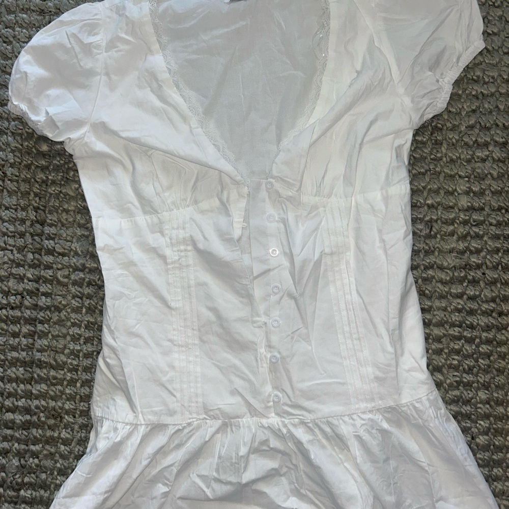 Peppermayo White Mini Dress